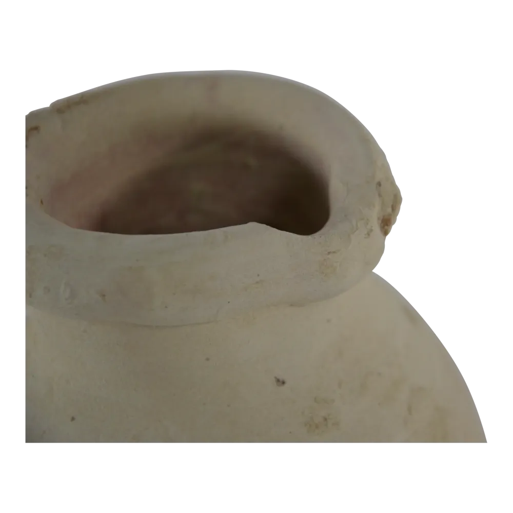 Krug aus tunesischer Keramik, 17 cm