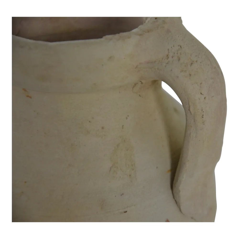 Krug aus tunesischer Keramik, 17 cm