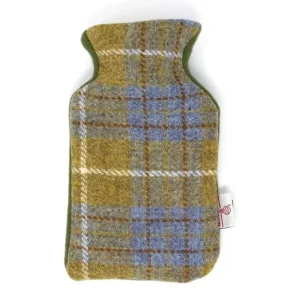 Krug Senf Blau - 500 ml - Harris Tweed - Handgefertigt Schottland - Caroline Wolfe Murray