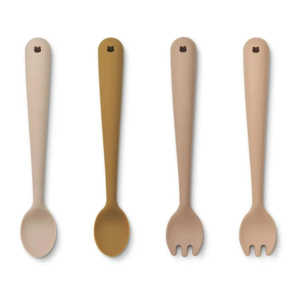 Liewood Baby-Besteck 4er-Pack Rose multi mix