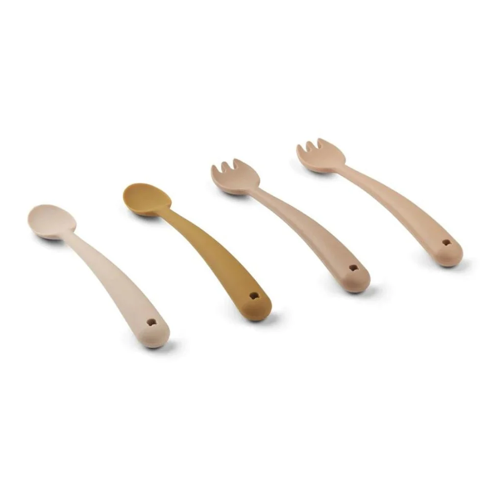 Liewood Baby-Besteck 4er-Pack Rose multi mix