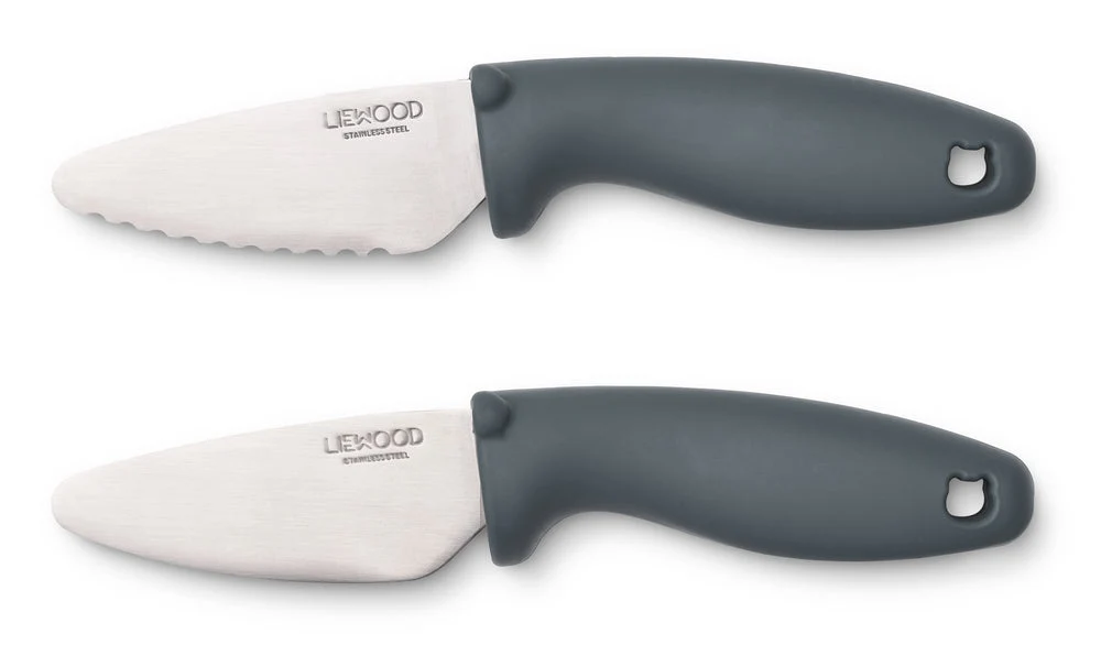 Liewood Besteck-Set Perry Whale Blue