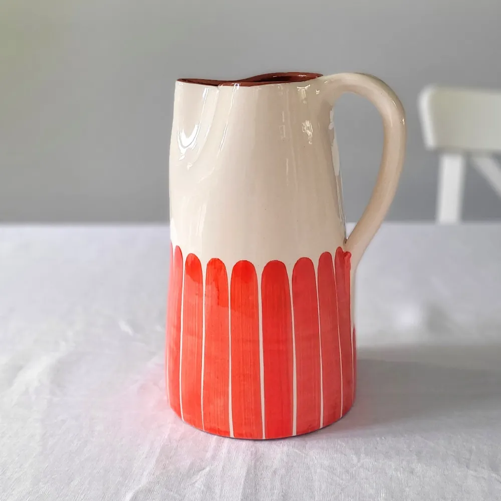 Maxi-Krug 1.5 l Säulen rot