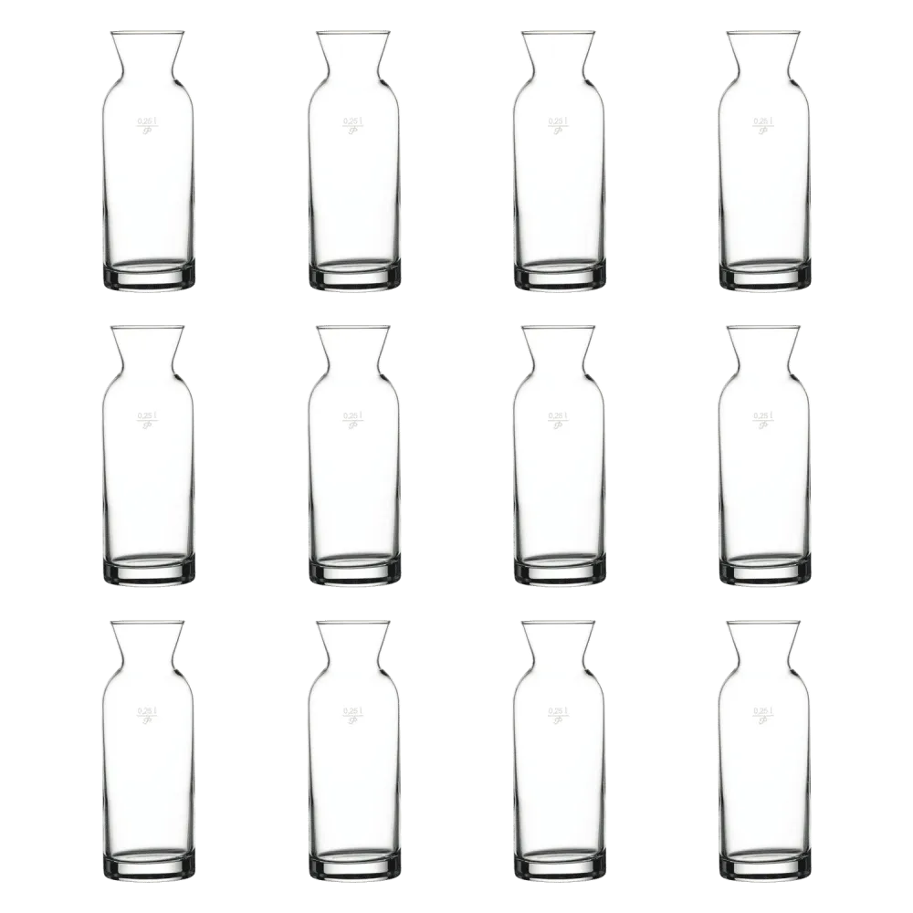 Pasabahce Moderne Karaffe 0,32 Liter - 12 Stück