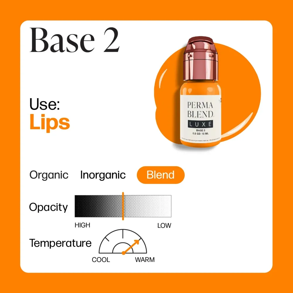 Perma Blend Luxe PMU Ink - Base 2 - 15ml