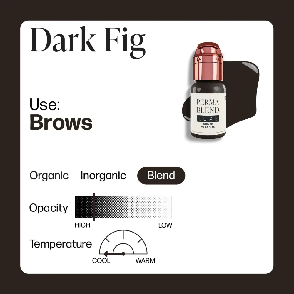 Perma Blend Luxe PMU Ink - Dark Fig 15ml