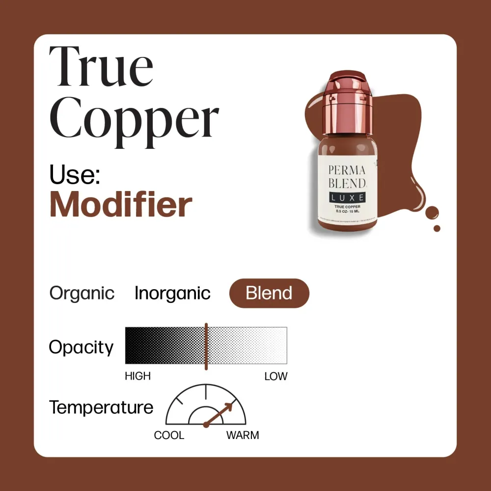 Perma Blend Luxe PMU Ink - True Copper 15ml