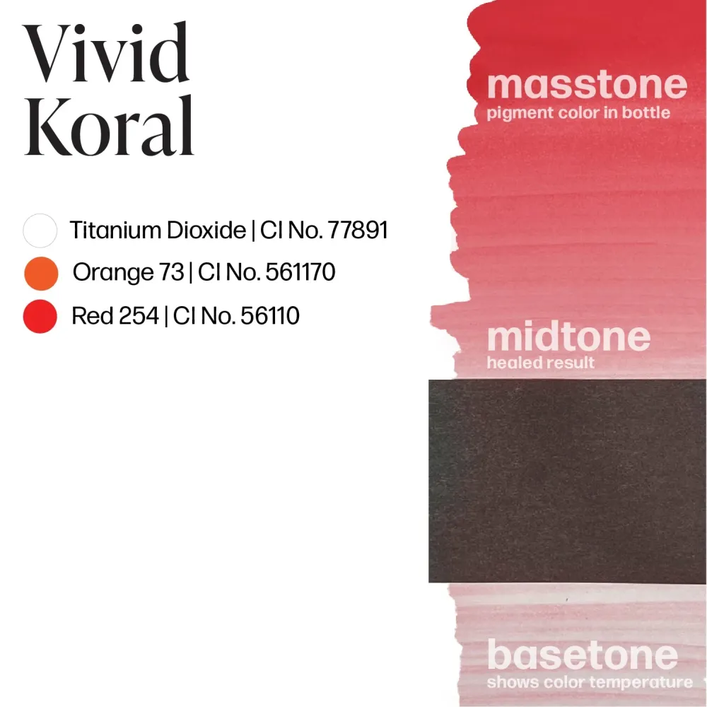 Perma Blend Luxe PMU Ink - Vivid Koral 15ml
