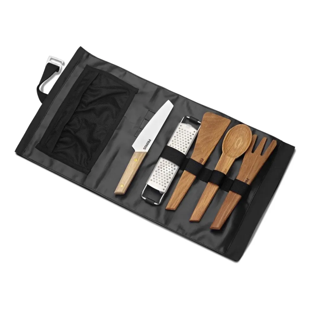 Primus CampFire Prep Set Outdoor Camping Besteck Set Wandern Messer Löffel Gabel
