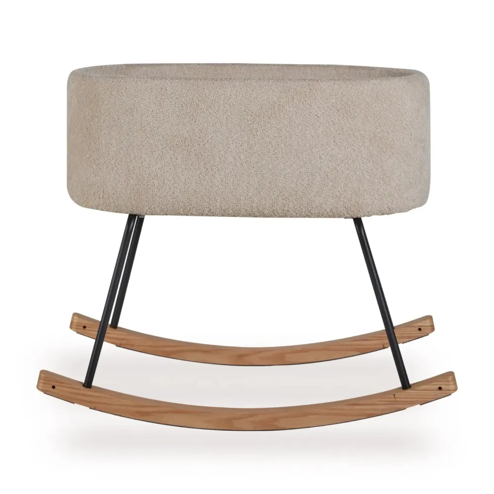 Schaukelbett Wiege De Luxe - Boucle Sheep