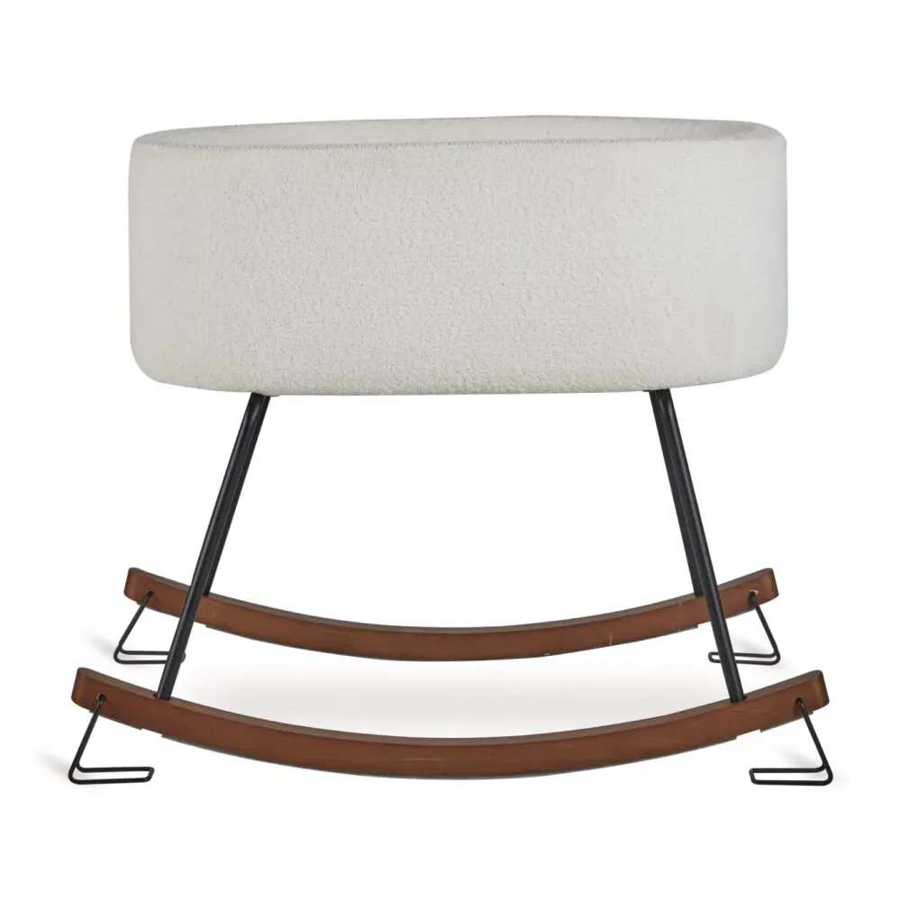 Schaukelbett Wiege De Luxe - Cream