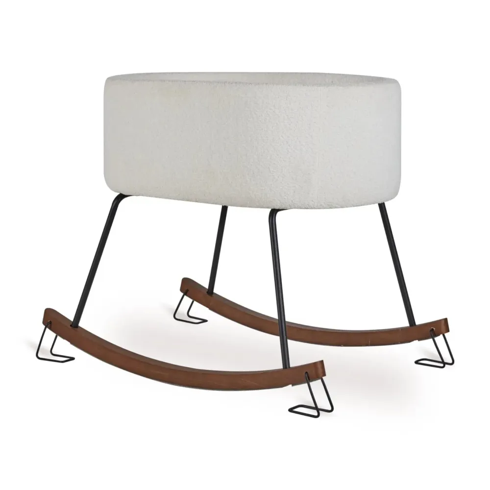 Schaukelbett Wiege De Luxe - Cream