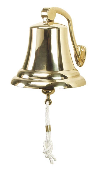 Schiffsglocke De Luxe aus Messing Ø 100 mm