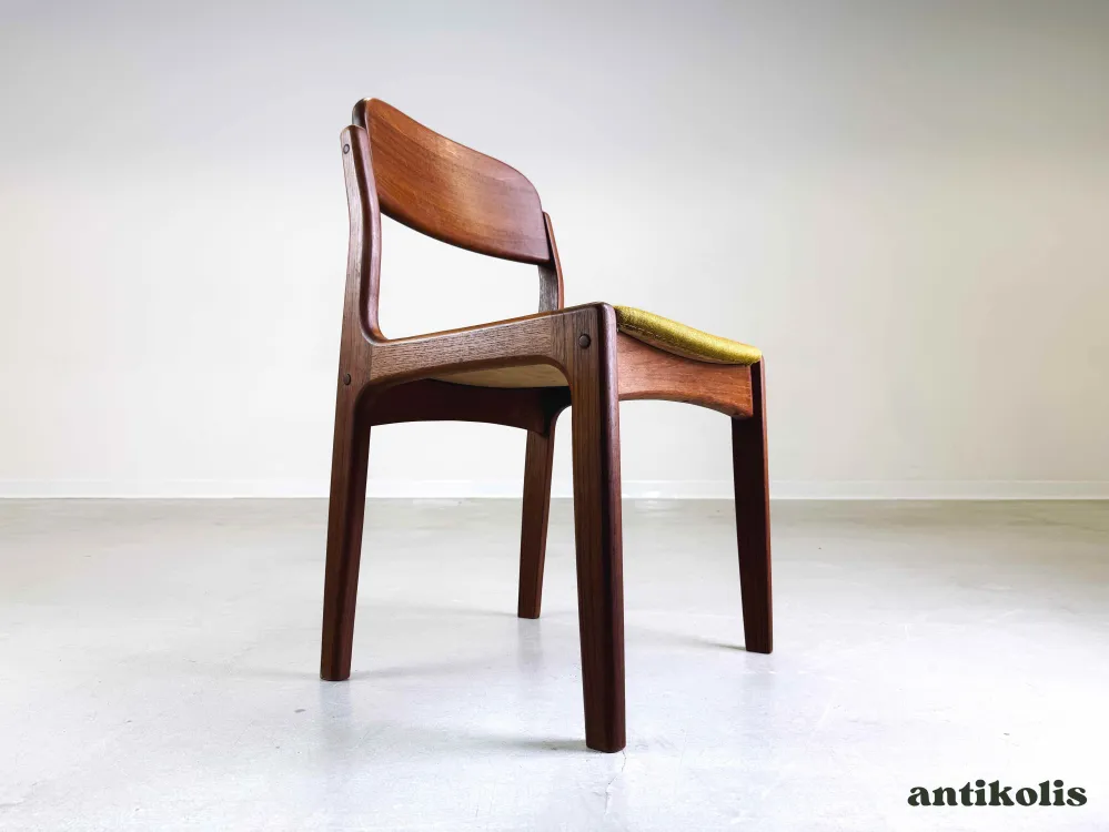 Stuhl Henning Kjaernulf Teak Mid Century Vintage