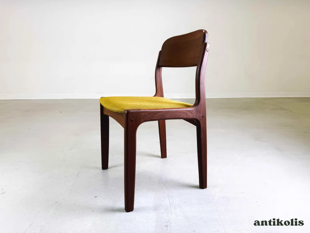 Stuhl Henning Kjaernulf Teak Mid Century Vintage