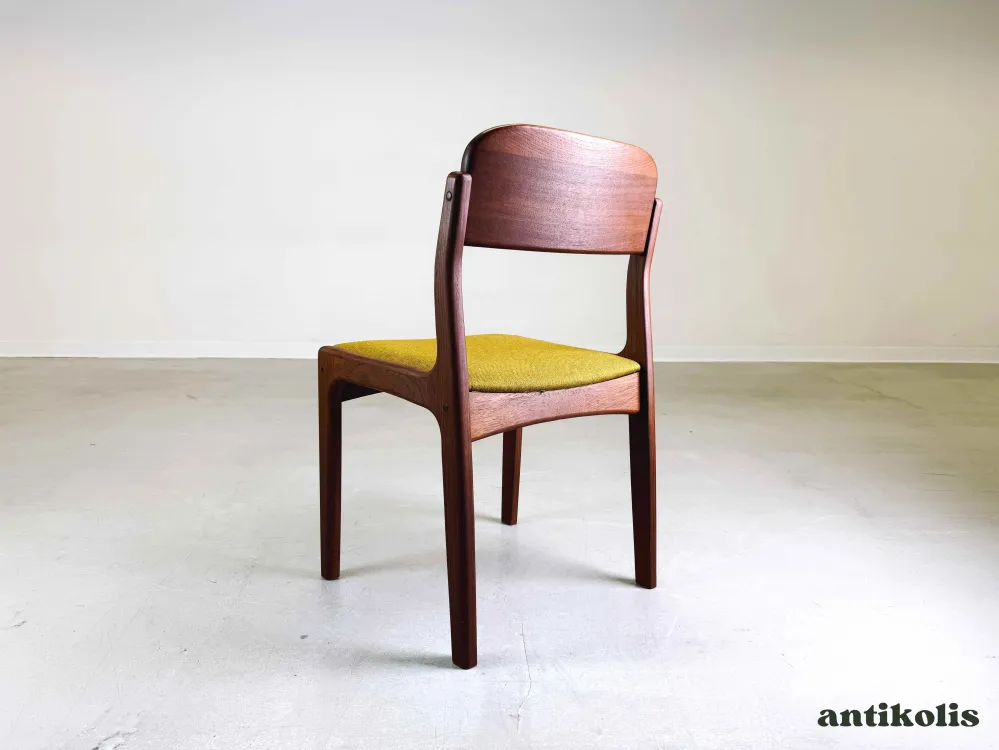 Stuhl Henning Kjaernulf Teak Mid Century Vintage