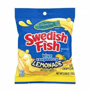 Swedish Fish blue raspberry Lemonade 102g