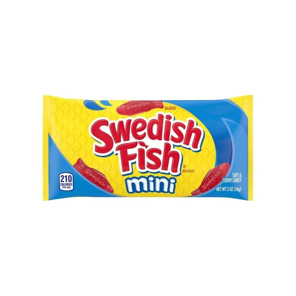 Swedish Fish, fruchtige Gummibonbons 56g