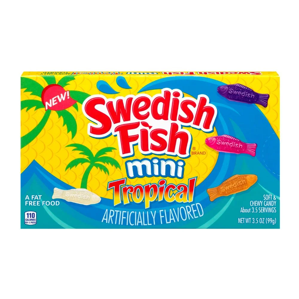 Swedish Fish Tropical, Bonbons 99g