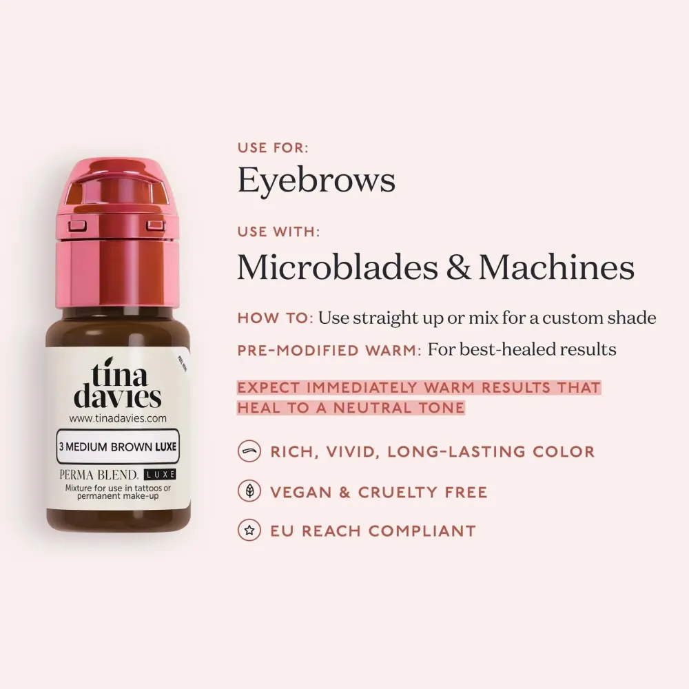 Tina Davies LUXE mittlere braune Pigmente 15ml