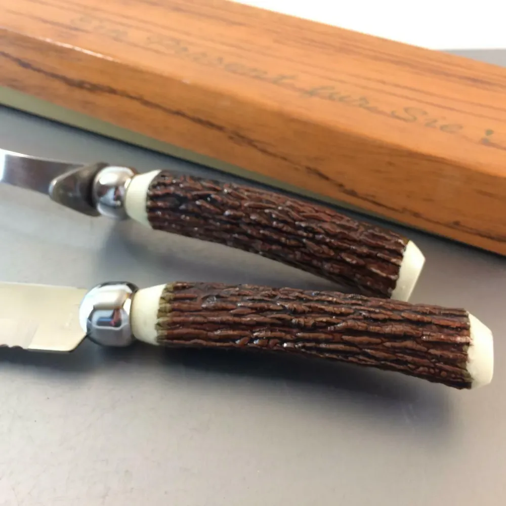 TRANCHIER Besteck Vorlegebesteck Wurstgabel Heber Messer