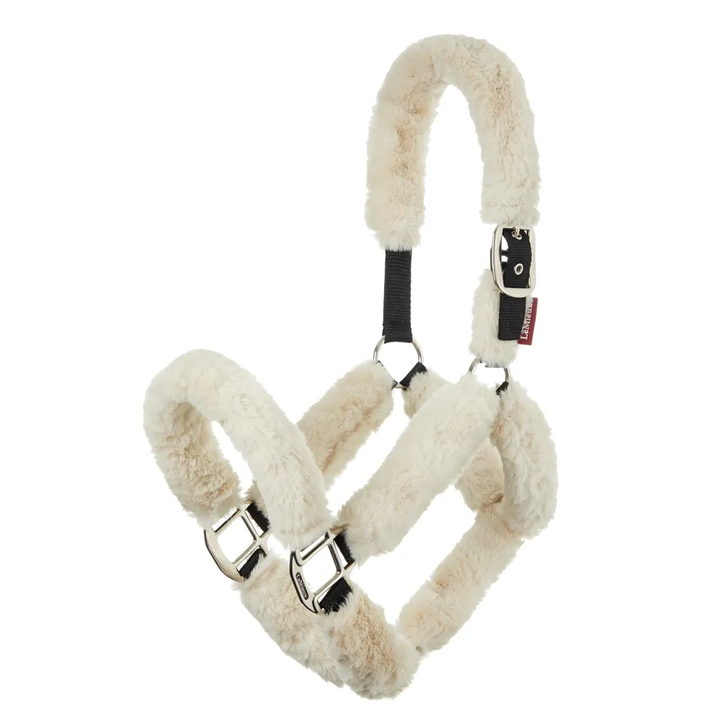 Ultra Luxe Halfter Natural/Black P
