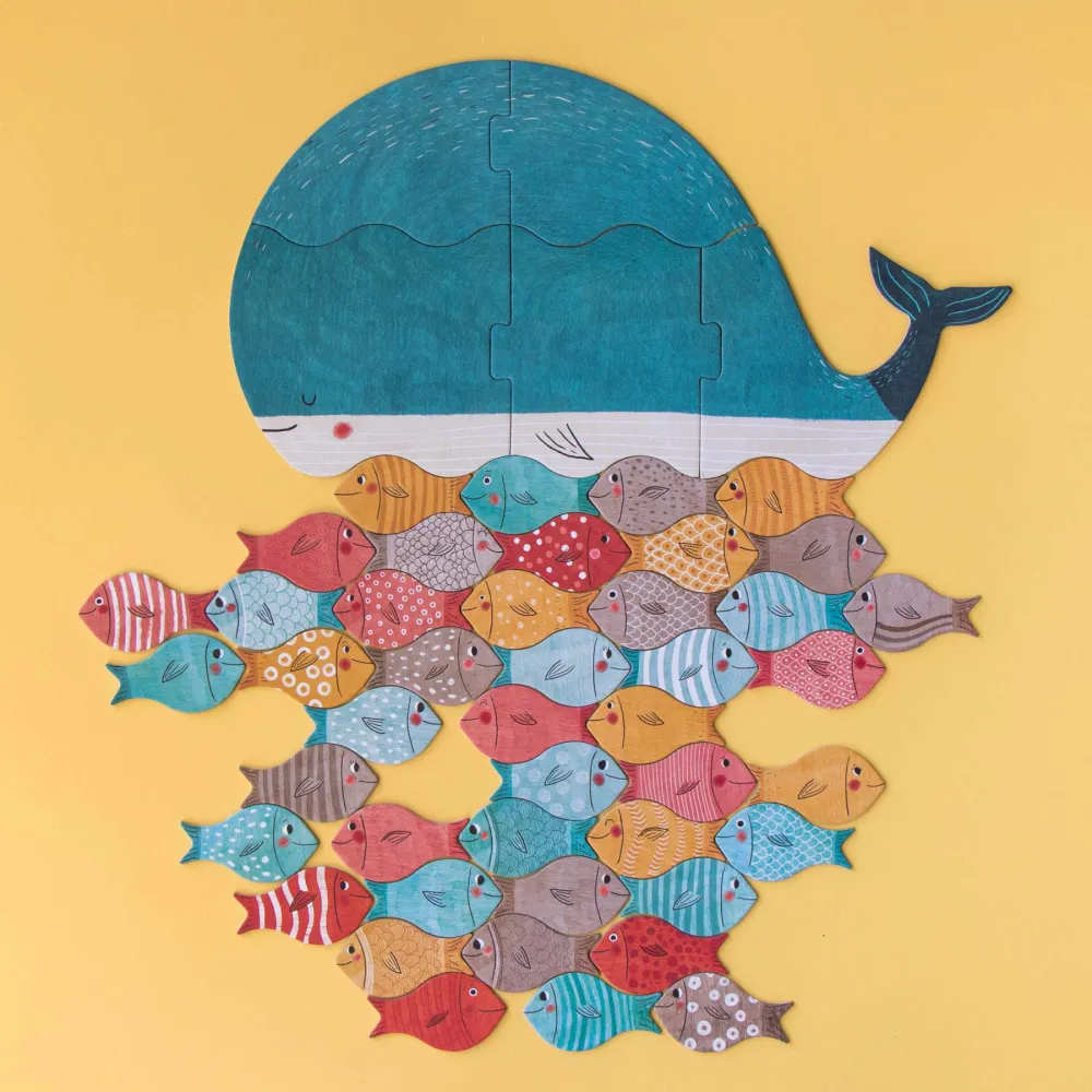 Whale & Fish | Legespiel