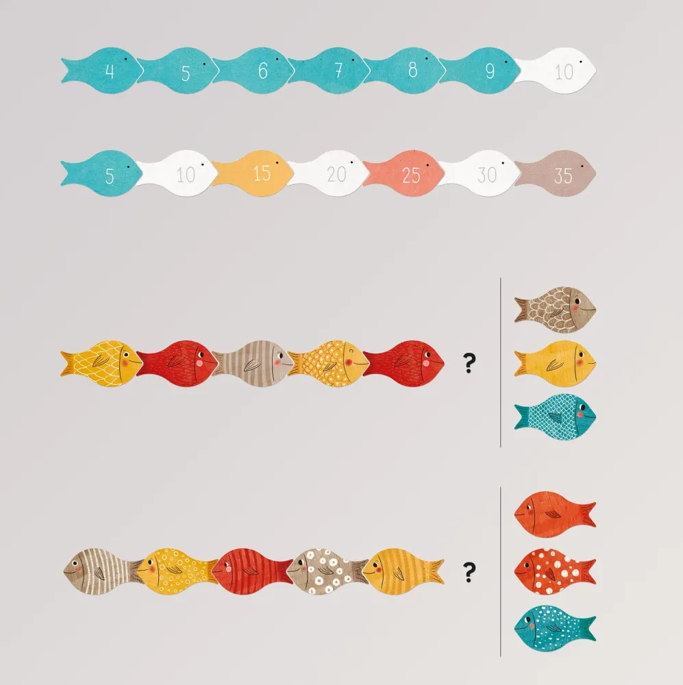 Whale & Fish | Legespiel