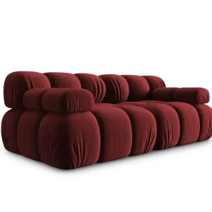 2-Sitzer-Samtsofa Ruby Tropea