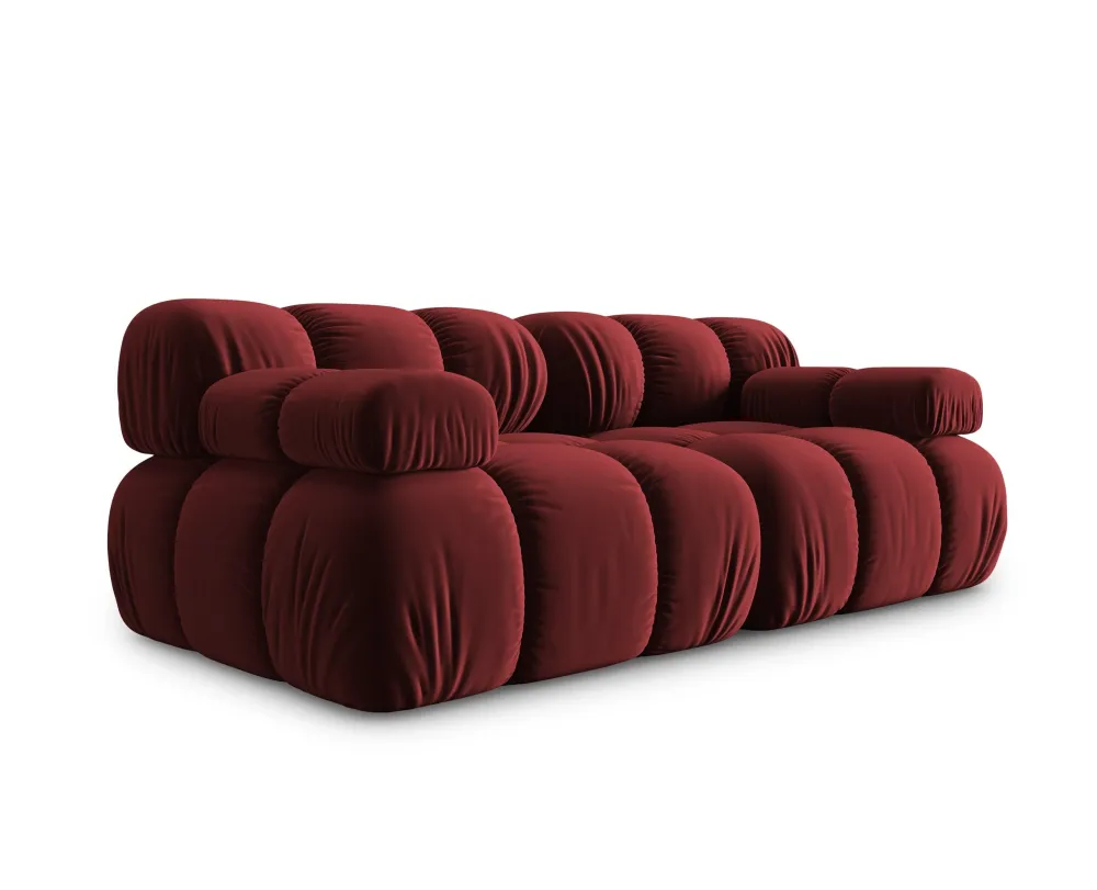 2-Sitzer-Samtsofa Ruby Tropea