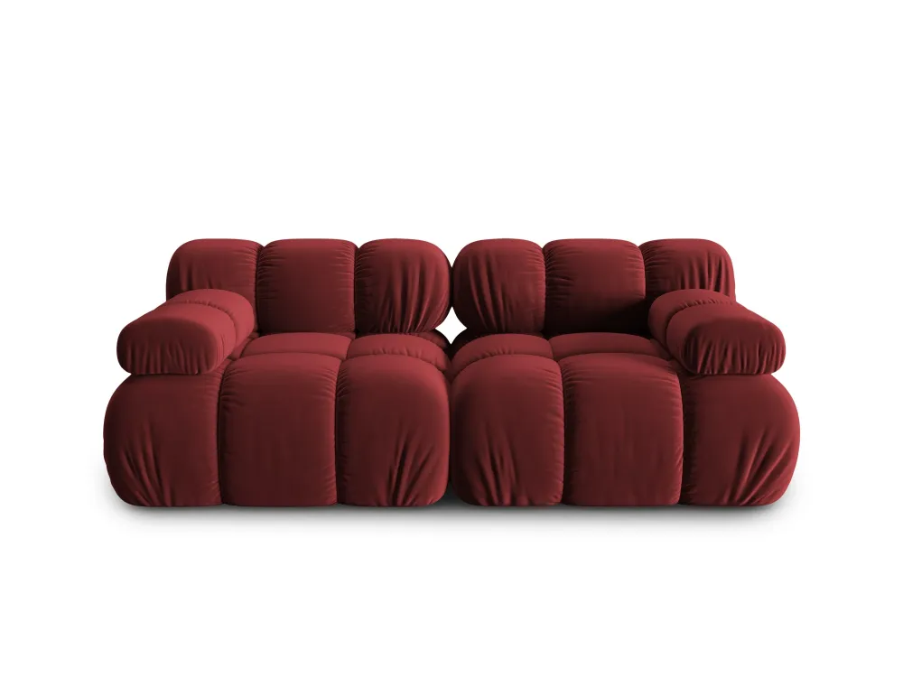 2-Sitzer-Samtsofa Ruby Tropea