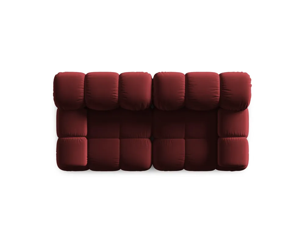 2-Sitzer-Samtsofa Ruby Tropea