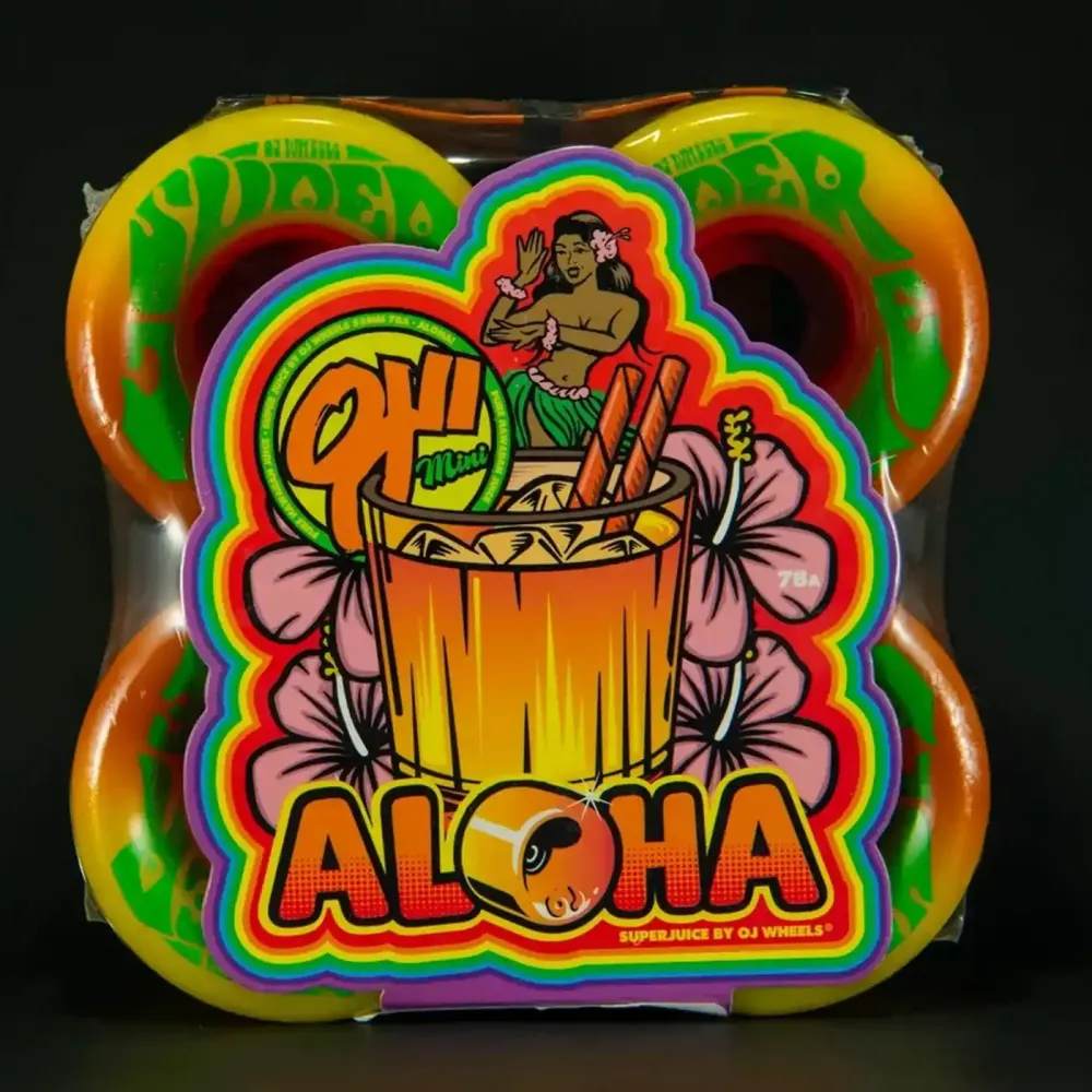 OJ 55mm 78a Mini Super Juice Cruiser Wheels Mai Tai