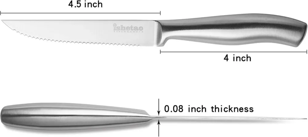 6-teiliges Steakmesser-Set, Extra scharfe