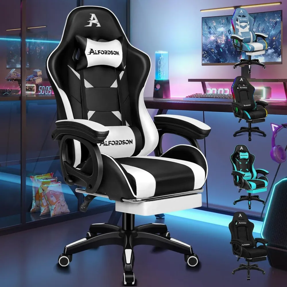 ALFORDSON Gaming-Stuhl mit Massage