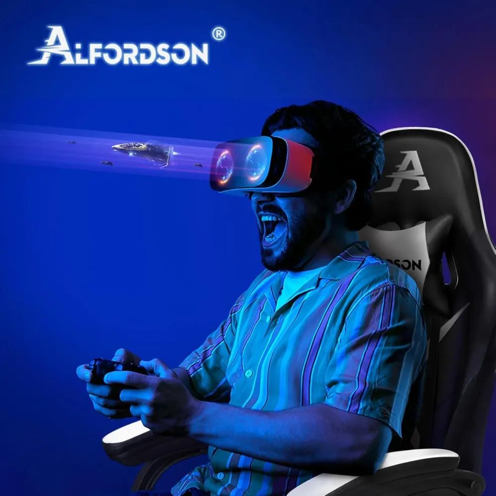 ALFORDSON Gaming-Stuhl mit Massage