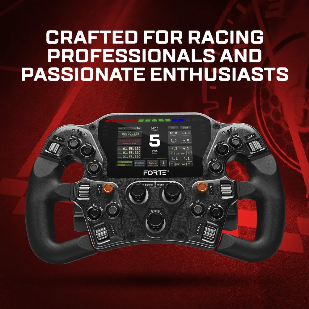 Asetek Forte Formula Pro Wheel Button Box