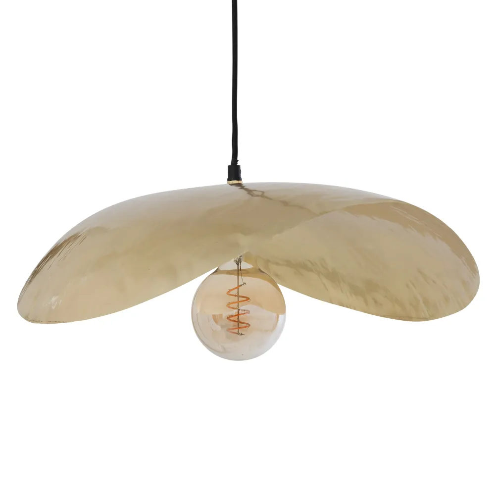 Atmosphena Hanging Lamp Arlo - E27, nicht inbegriffen - Ø28xh48cm - Gold