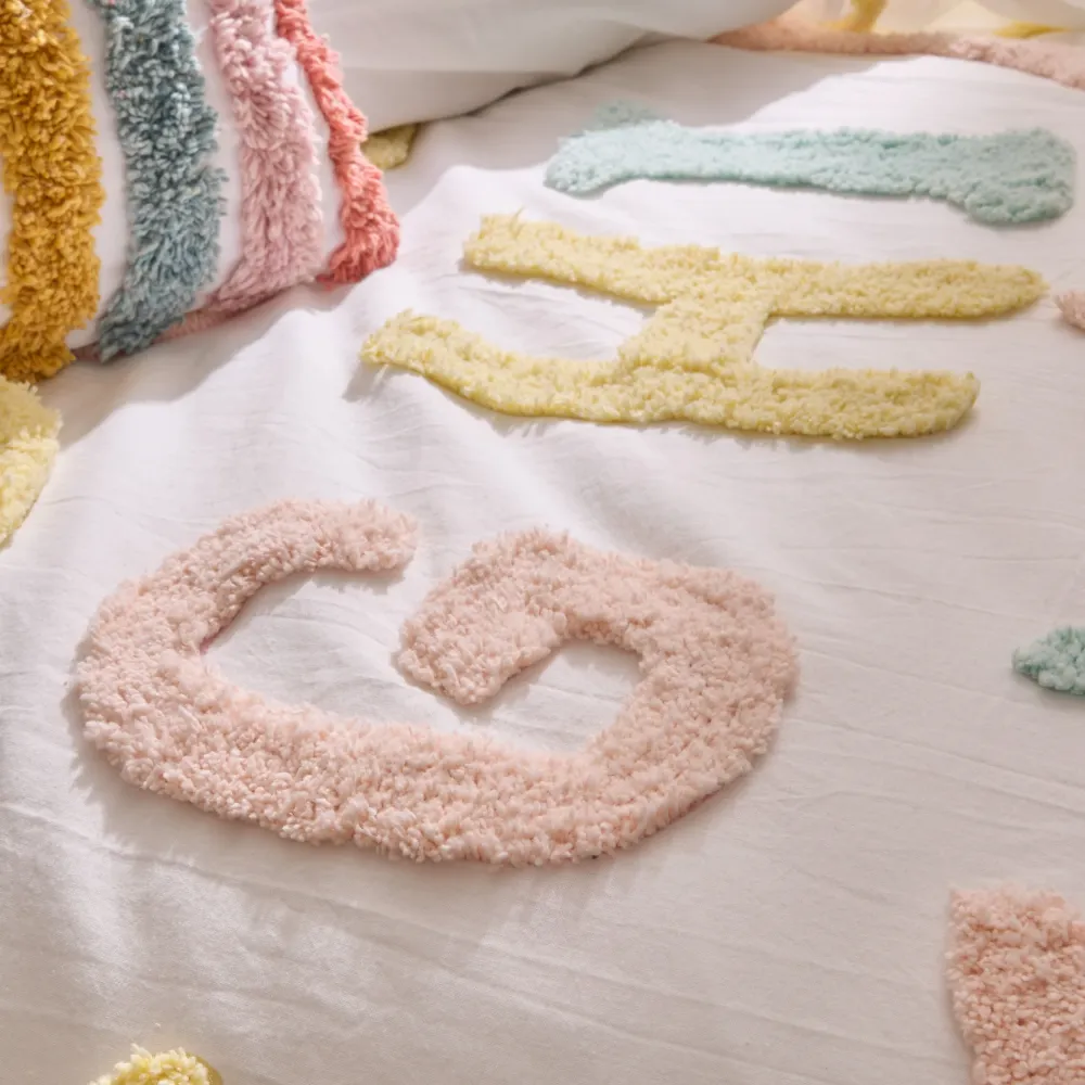 Atmosphera Kids Billie Bettbezug-Set mit 1 Kissenbezug 140 x 200 cm/65 x 65 cm Bär