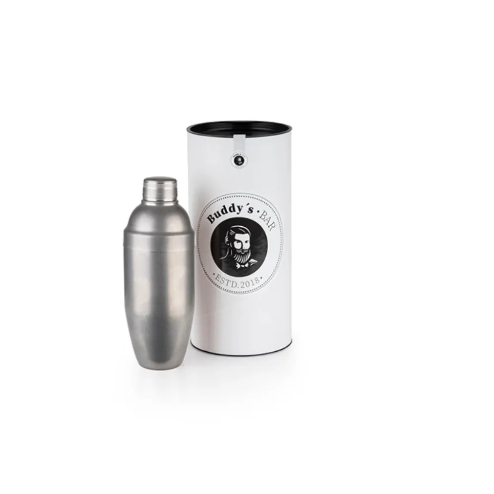 BAR-SHAKER „CLASSIC“ 0,7 LITER - Edelstahl Antik