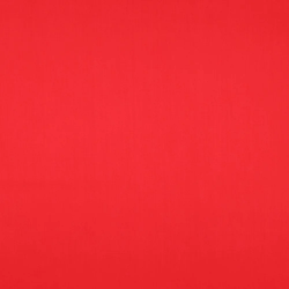 Baumwollsatin uni rot