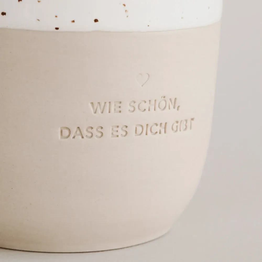 Becher wie schön Eulenschnitt