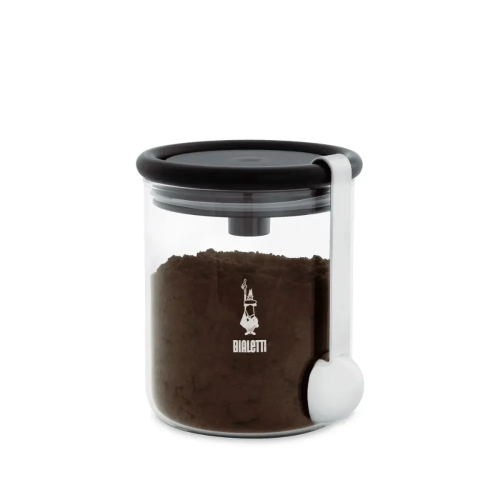 Bialetti luftdichtes Glasgefäß für Kaffee