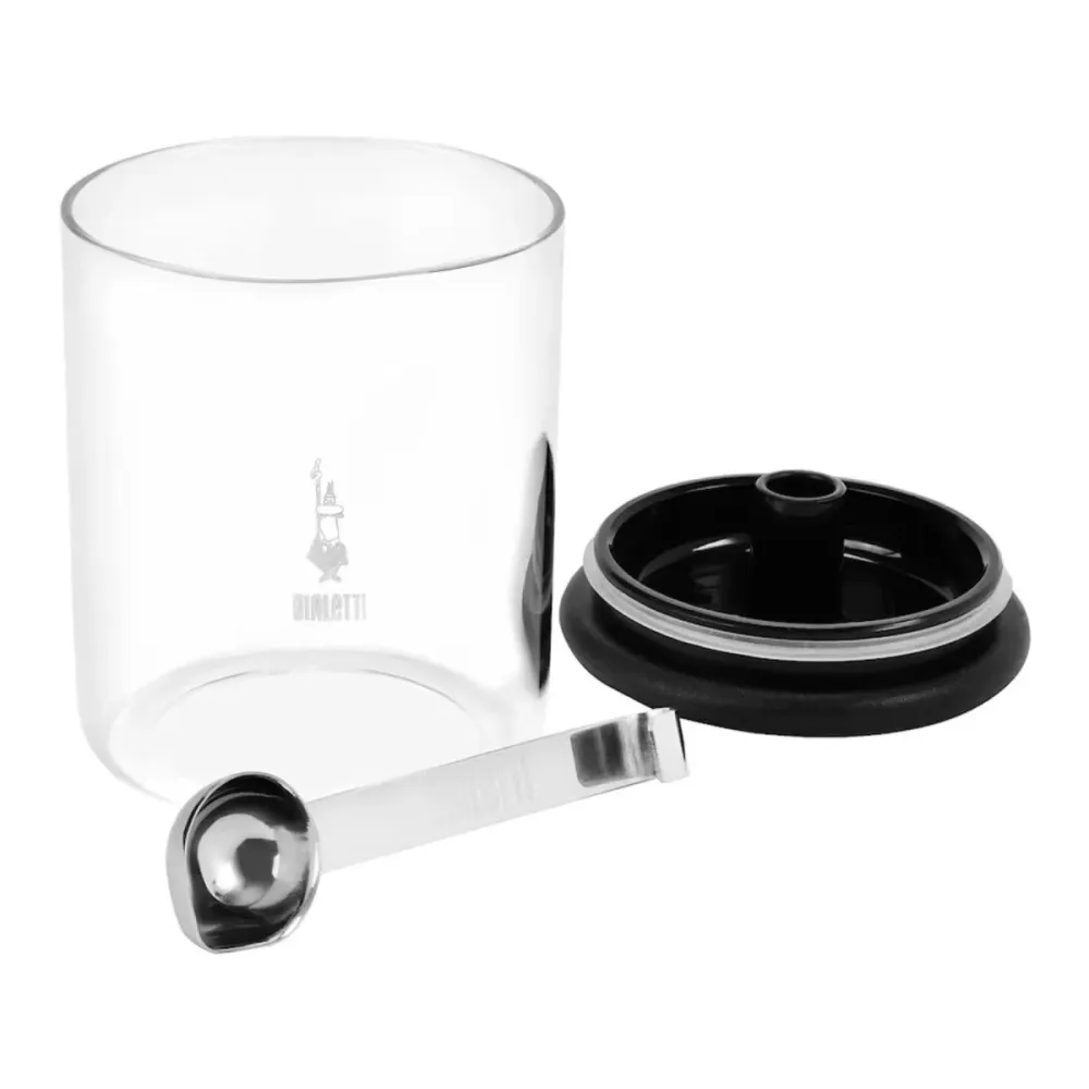 Bialetti luftdichtes Glasgefäß für Kaffee