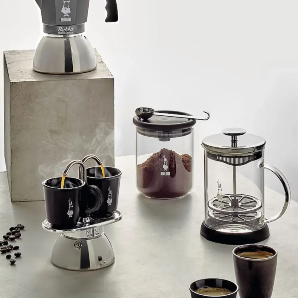Bialetti luftdichtes Glasgefäß für Kaffee