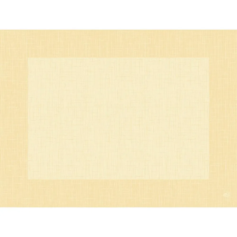 Bio-Dunicel-Sets 30x40 Linnea cream - Hochwertige Tischsets | Packung (100 Stück)