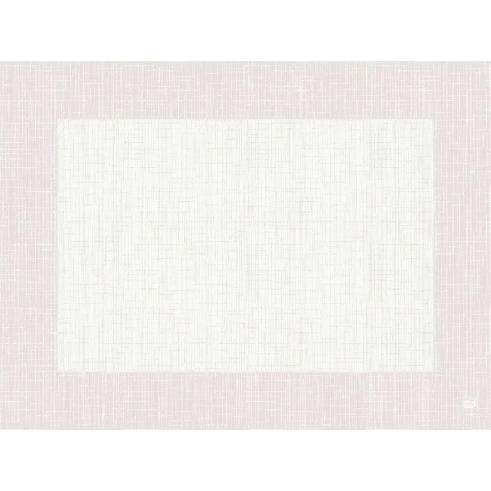 Bio-Dunicel-Sets 30x40 Linnea weiß - Hochwertige Tischsets aus Bio-Material | Karton (1 Packung)