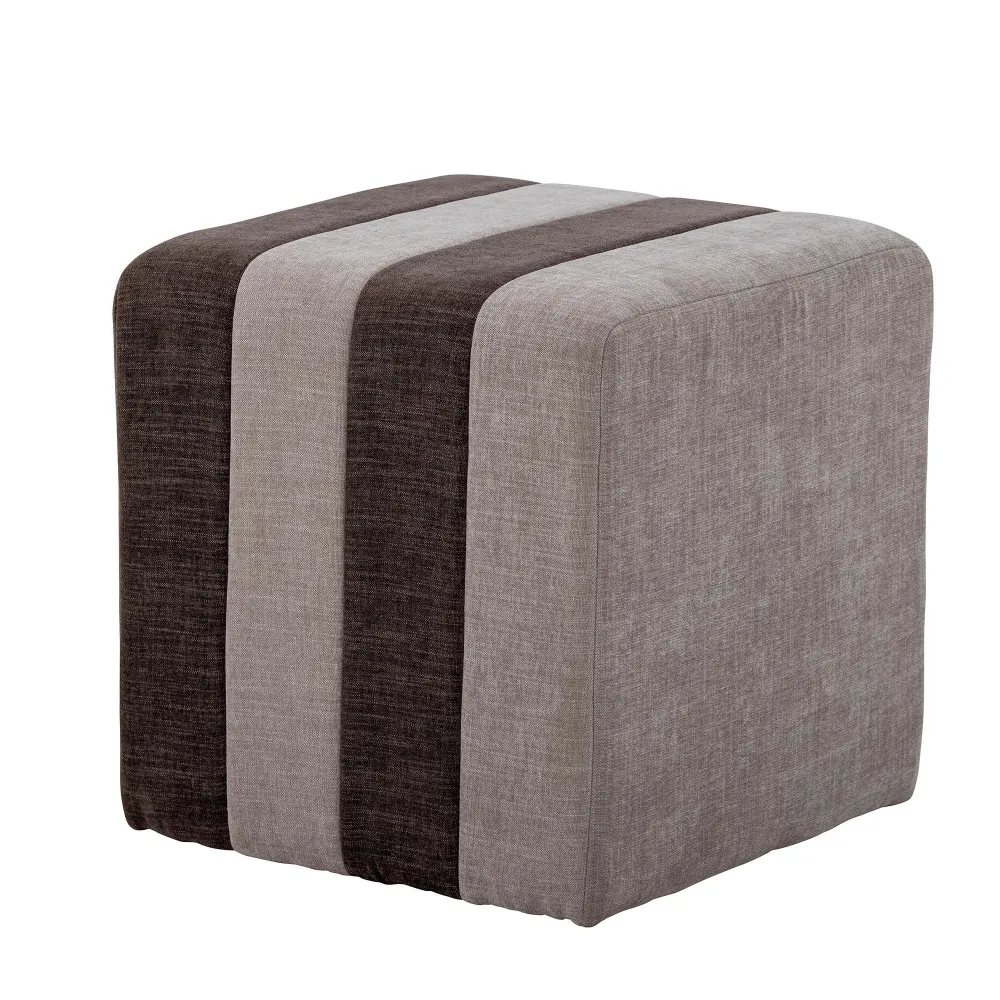 Blooming ville Flint Poof, Braun, Polyester