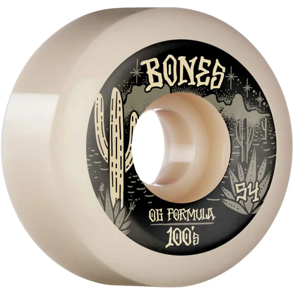 Bones 54mm 100A V5 OG Formula Sidecut Wheels