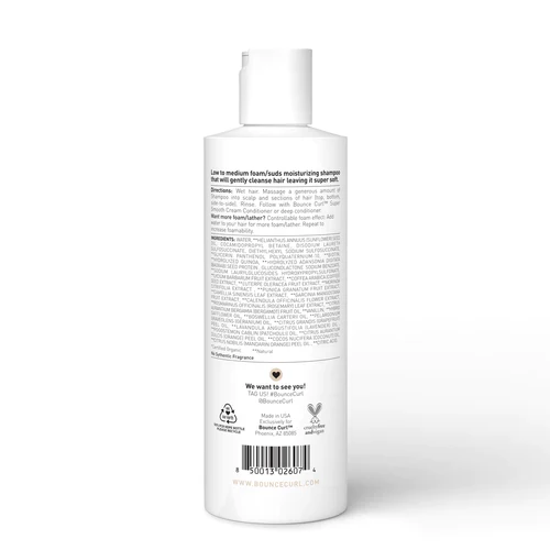 Bounce Curl Pure Silk Feuchtigkeitsspendendes Shampoo
